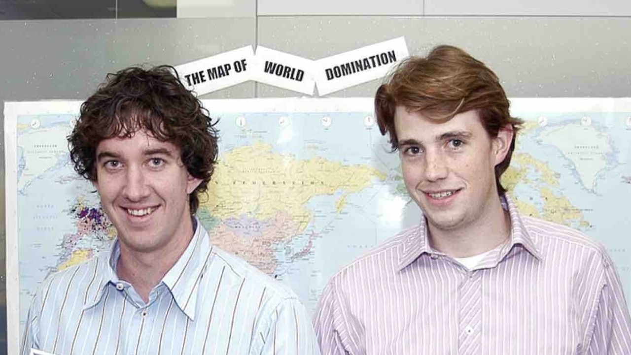 Atlassian founders Scott Farquhar and Mike Cannon-Brookes to stay great mates after resignation | The Australian