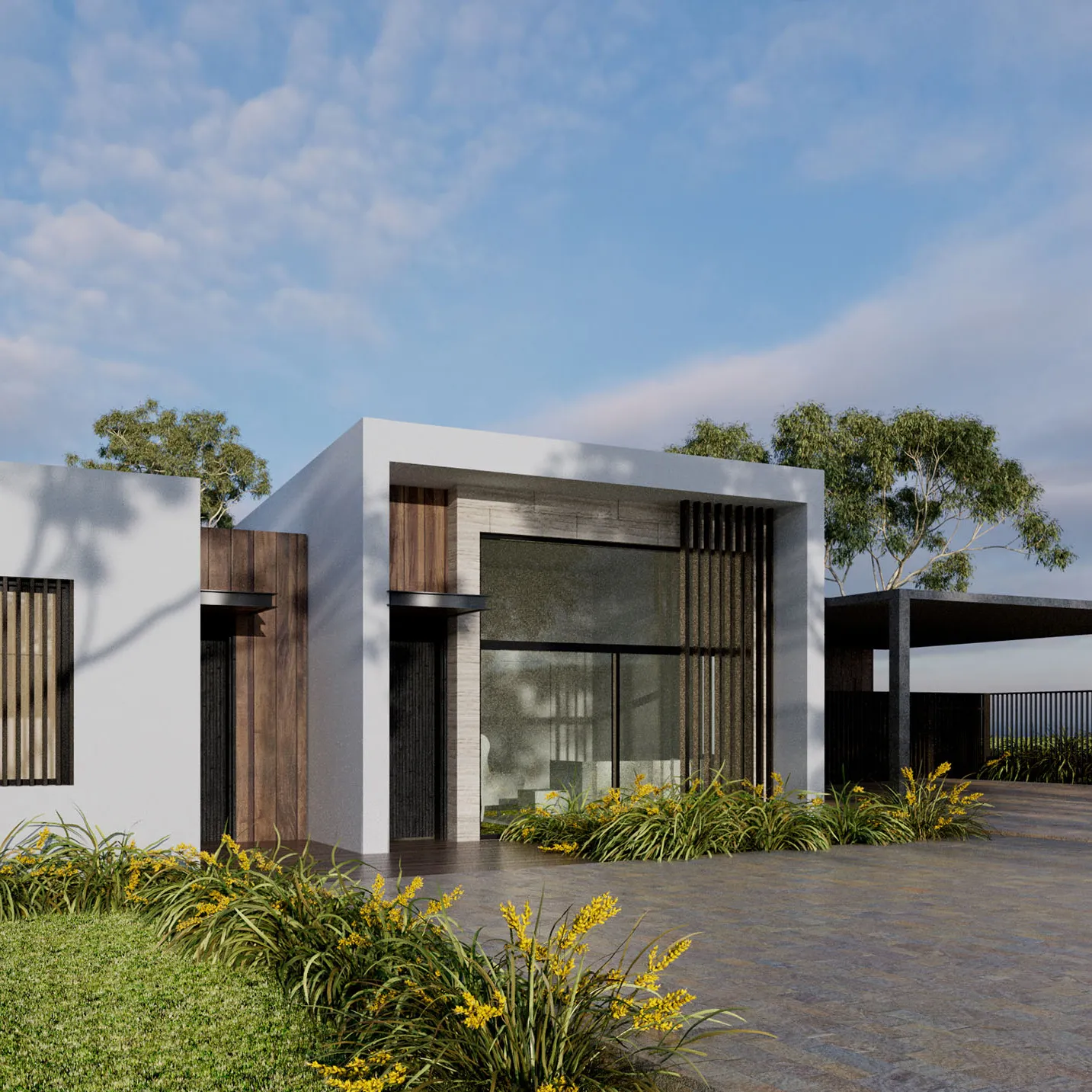 Tea Tree Driveway Exterior