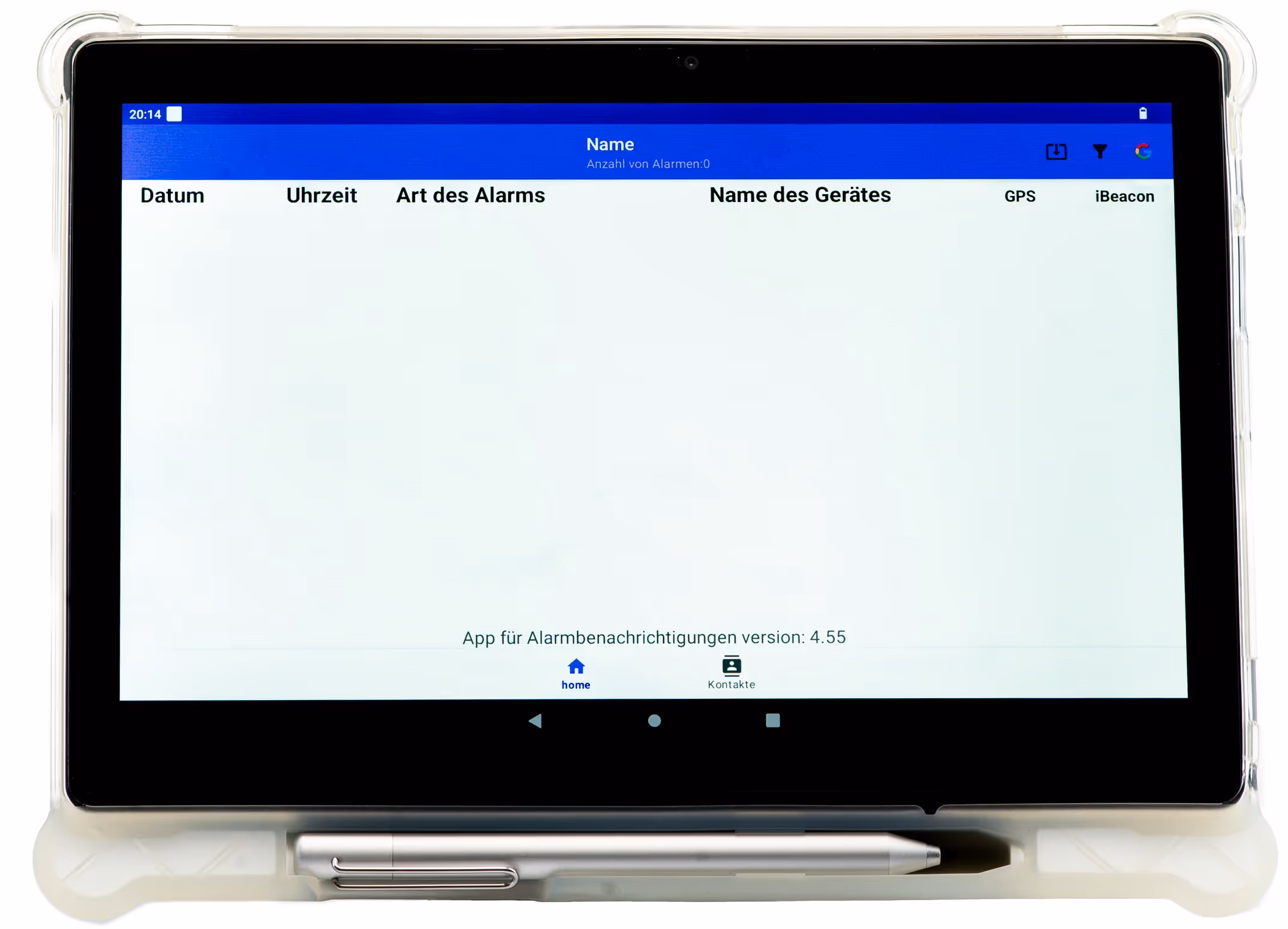 Personen Notsignal Anlage