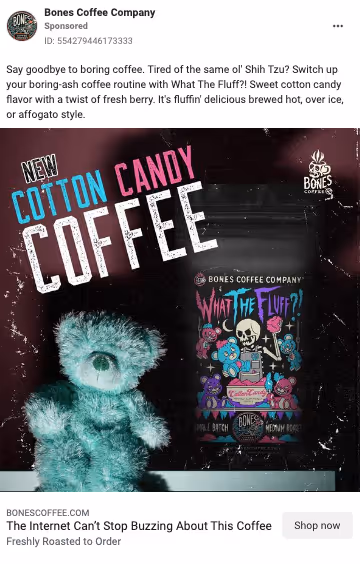 example of retargeting ad for personalized product
