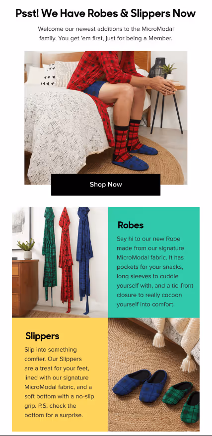 re-engagement email example