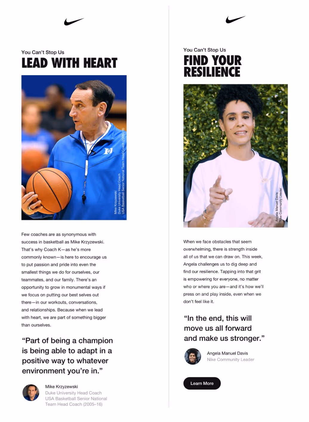 Nike marketing campaign