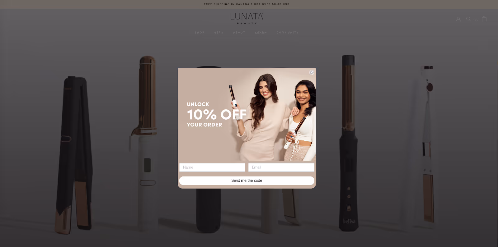 Lunata Beauty email