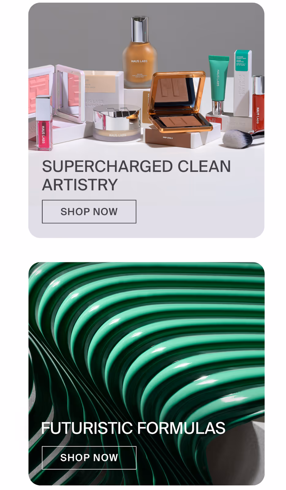 Haus Labs product email