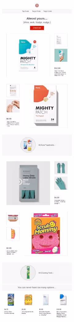 Target email