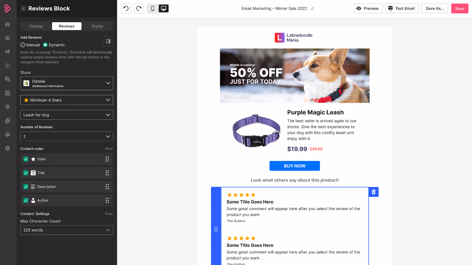 Sendlane reviews block