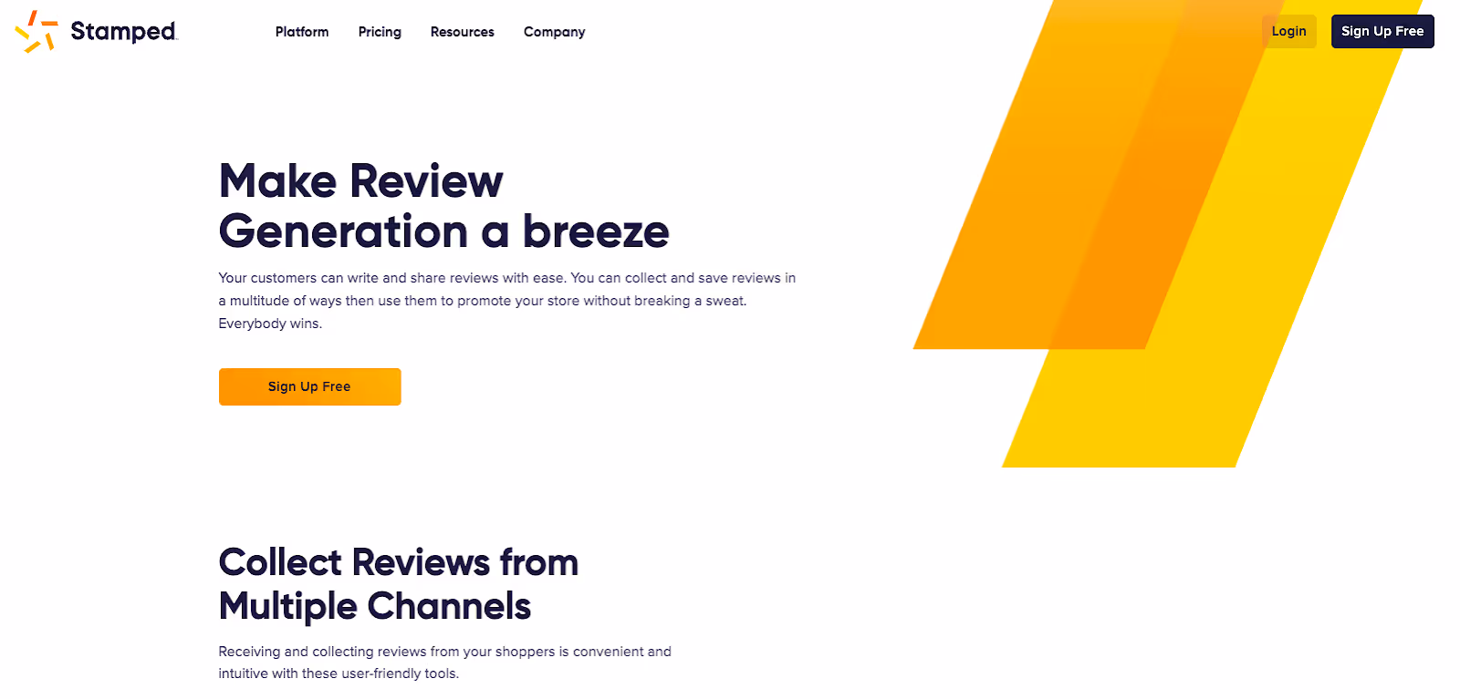 Stamped.io reviews platform