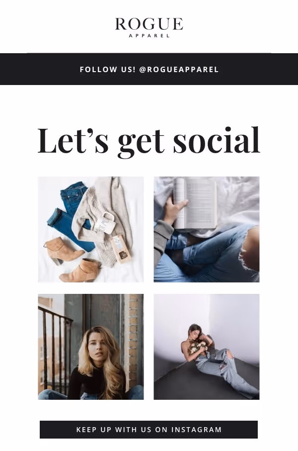 Welcome Back Email Template