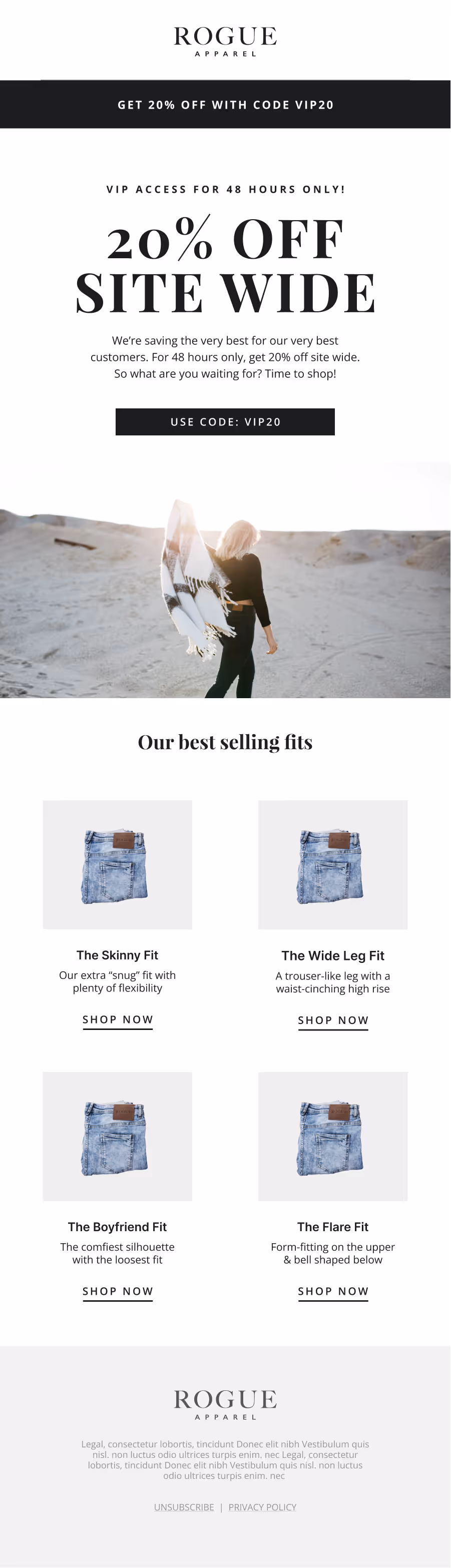 Customer Loyalty Email Template 