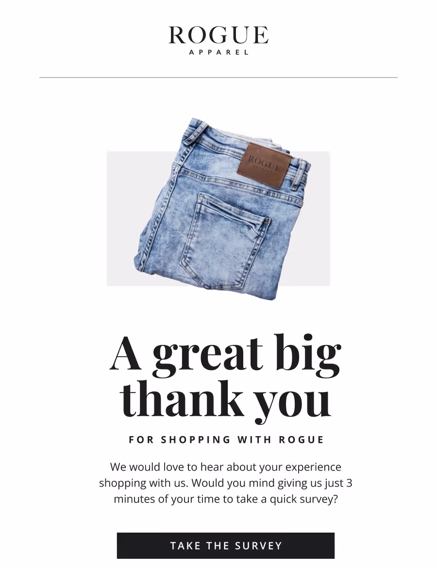 Post-Purchase Email Template To Boost Your Sales