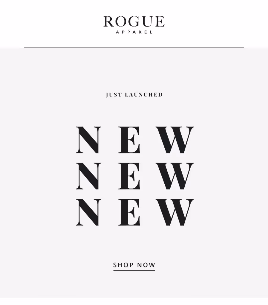 Product Launch Newsletter Email Template 