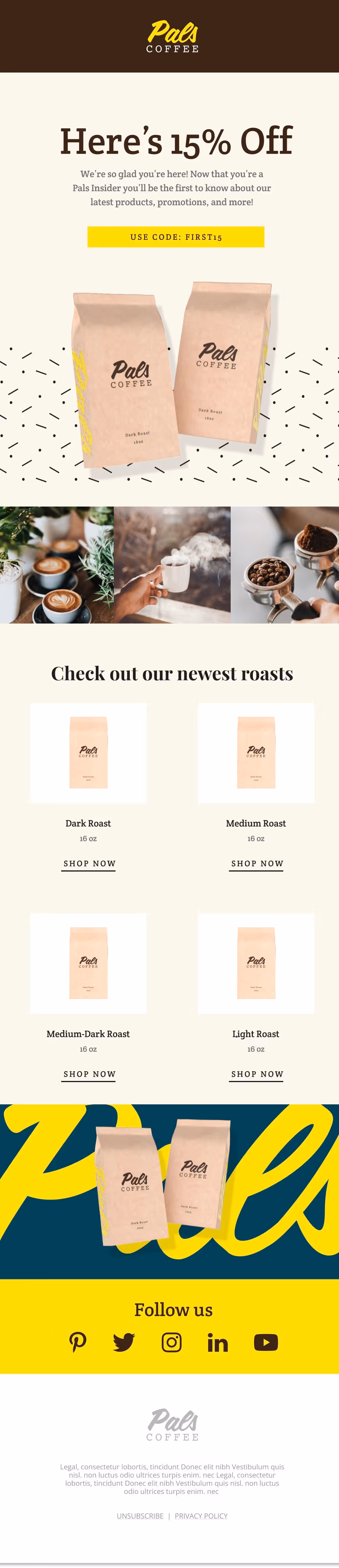 Special Offers Email Template