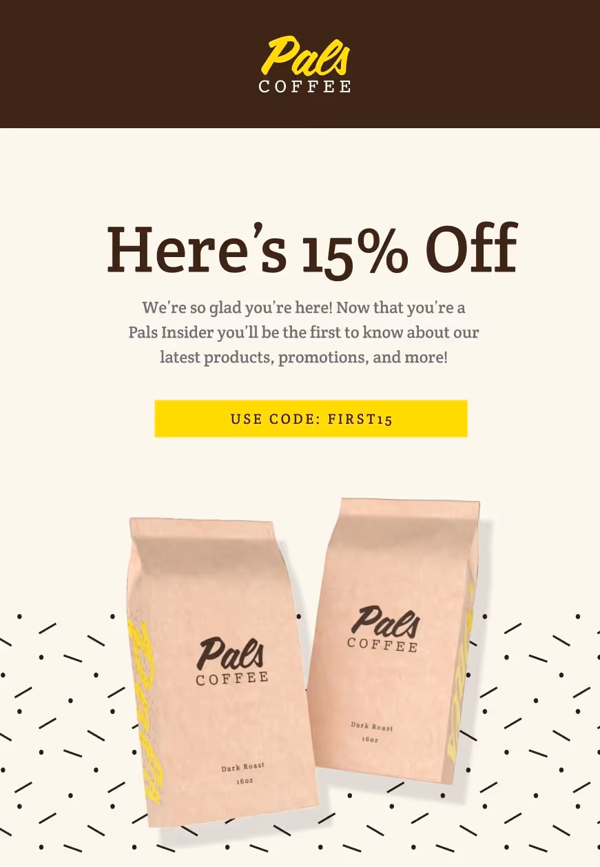 Special Offers Email Template