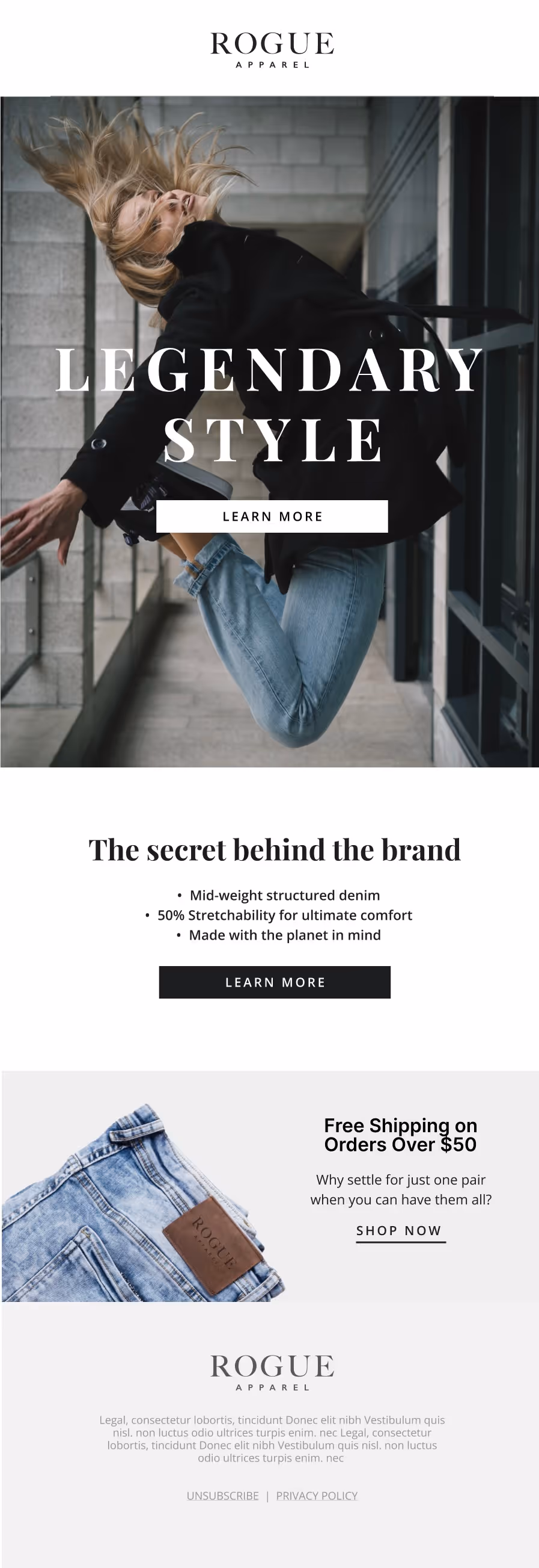 Post-Purchase Email Template 