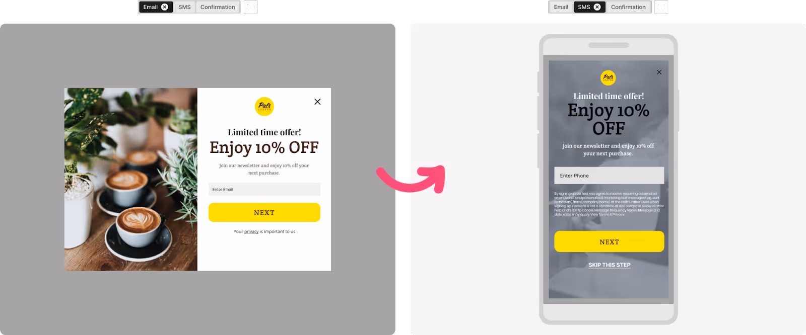 Sendlane forms
