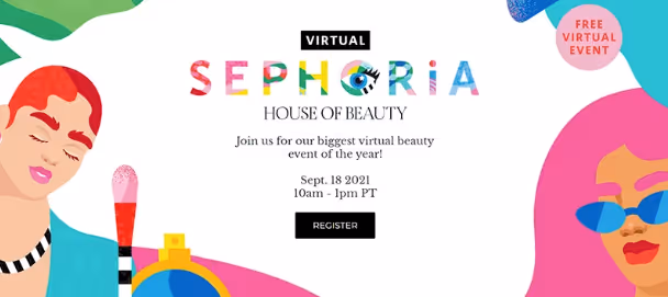 Sephora pop-up example