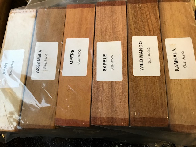 Tropical Wood Turning Pack 