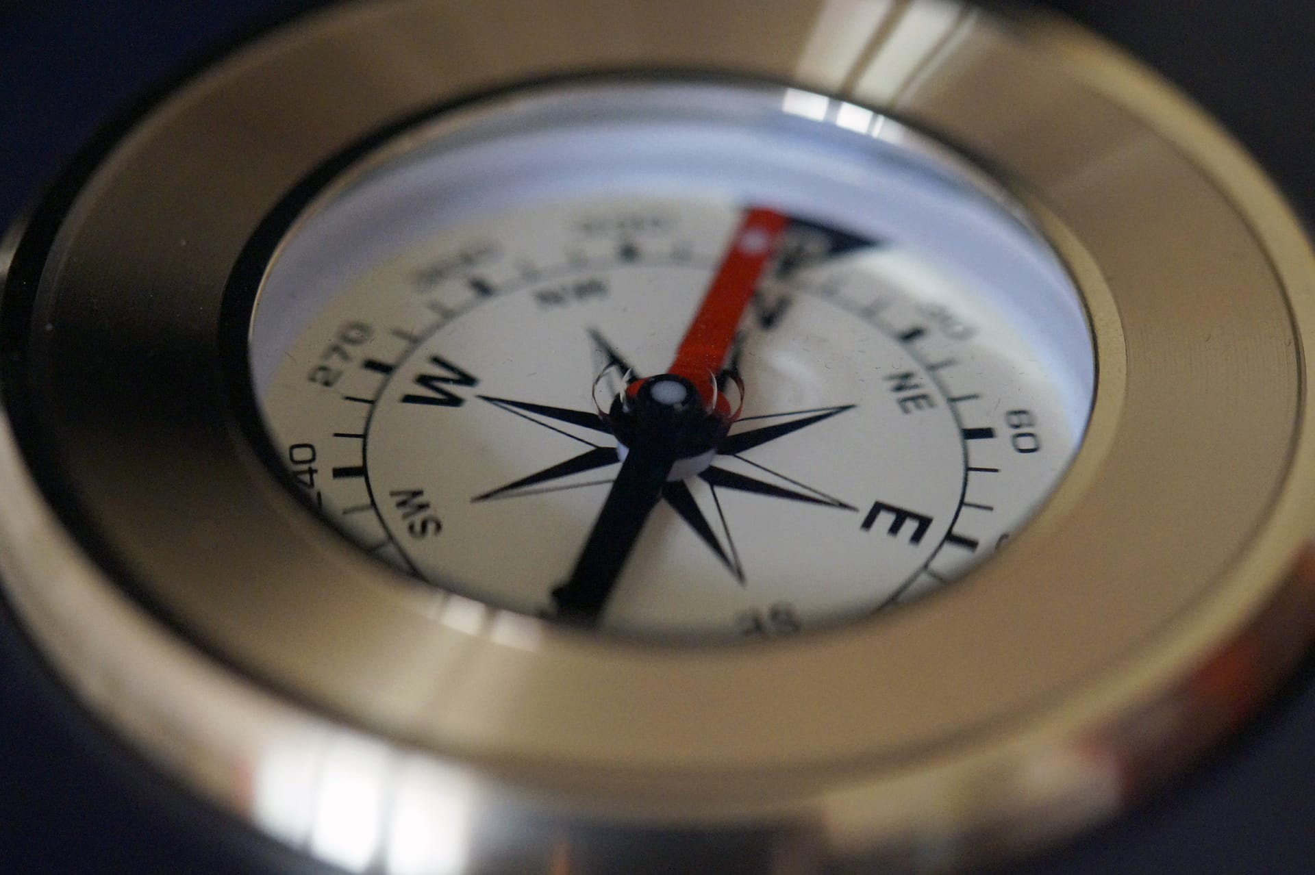 Compass pointing north representing the mission and guiding vision of Wayne County Board of Developmental Disabilities.