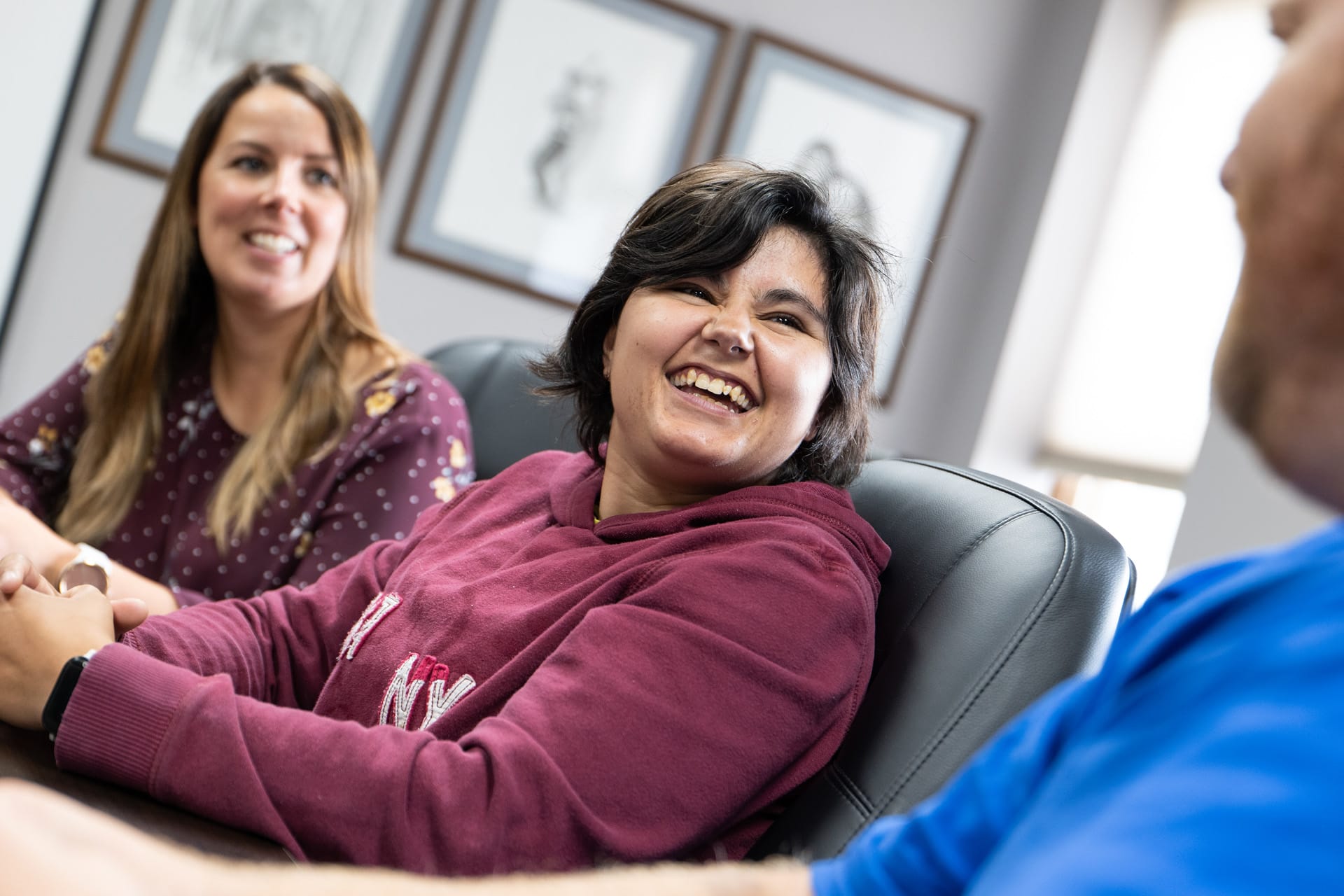 Student participating in an educational program provided by Wayne County Board of Developmental Disabilities.