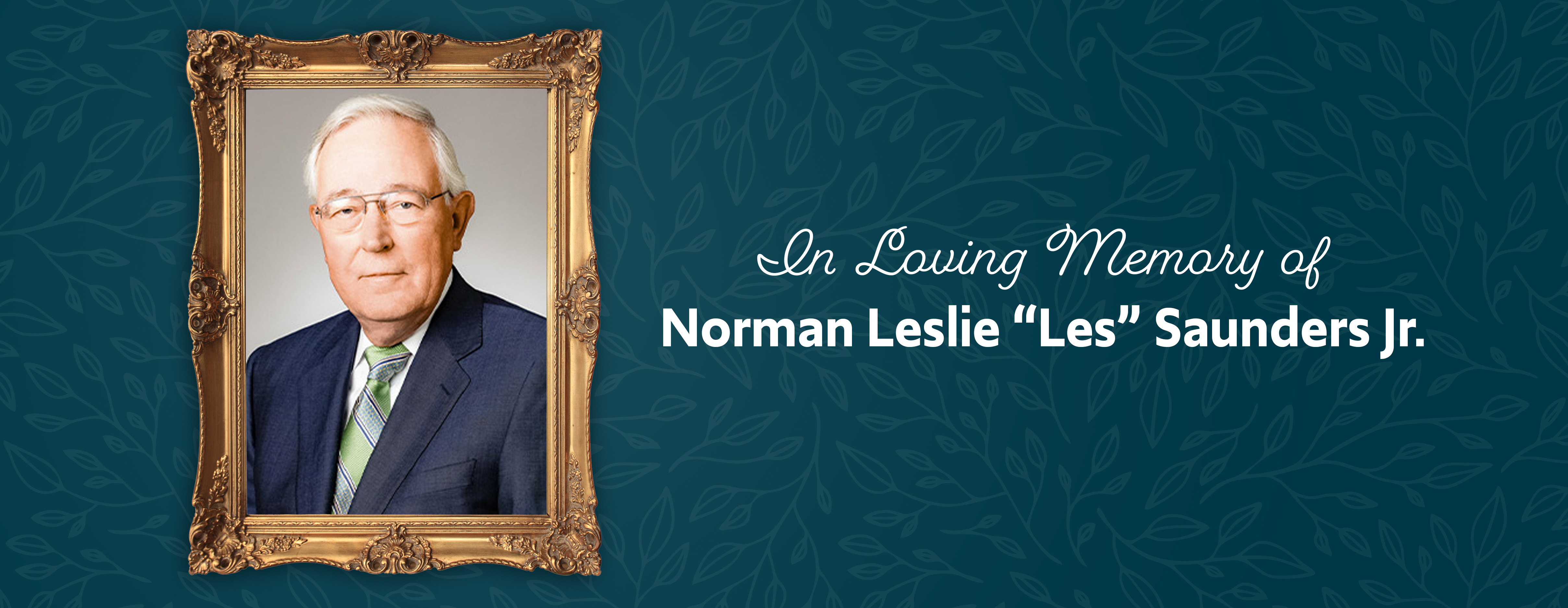 Remembering Norman Leslie “Les” Saunders Jr.