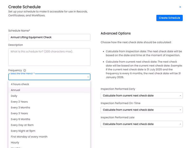Create Schedules in Papertrail