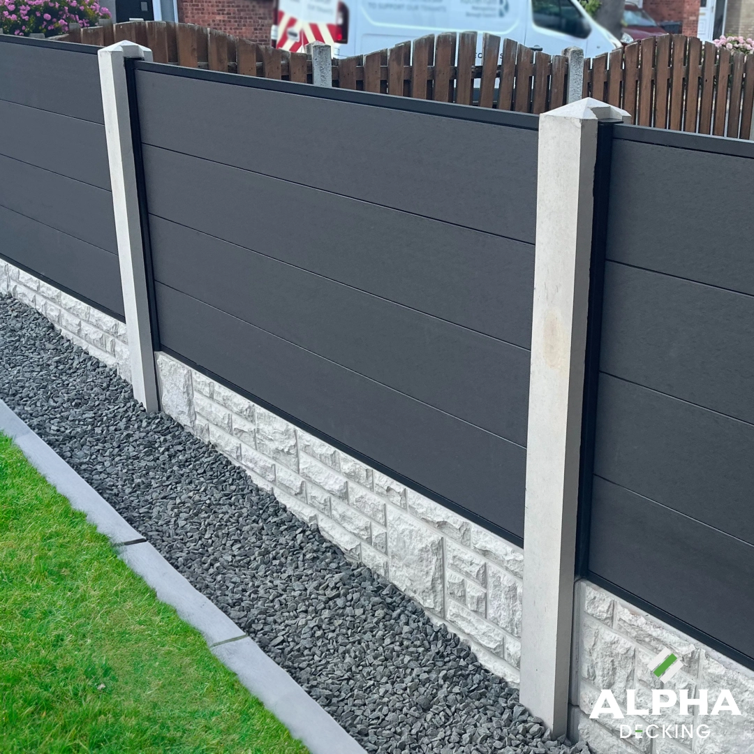 Grey Alpha Composite Decking