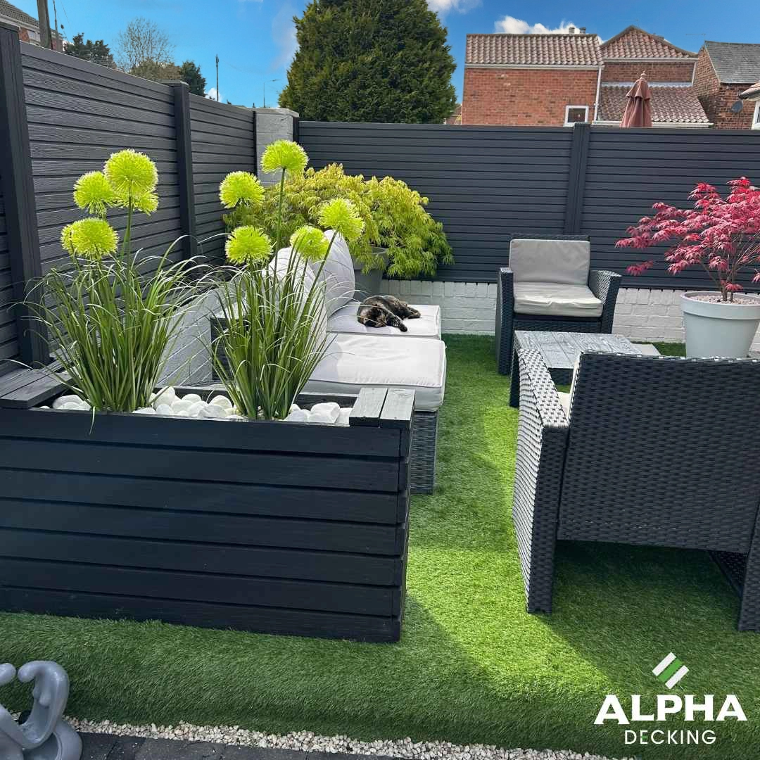 Grey Alpha Composite Decking