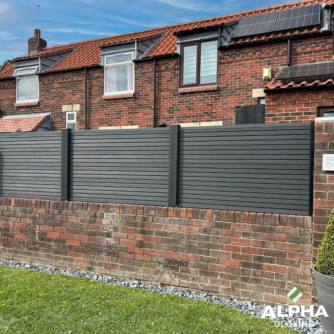 Grey Alpha Composite Decking