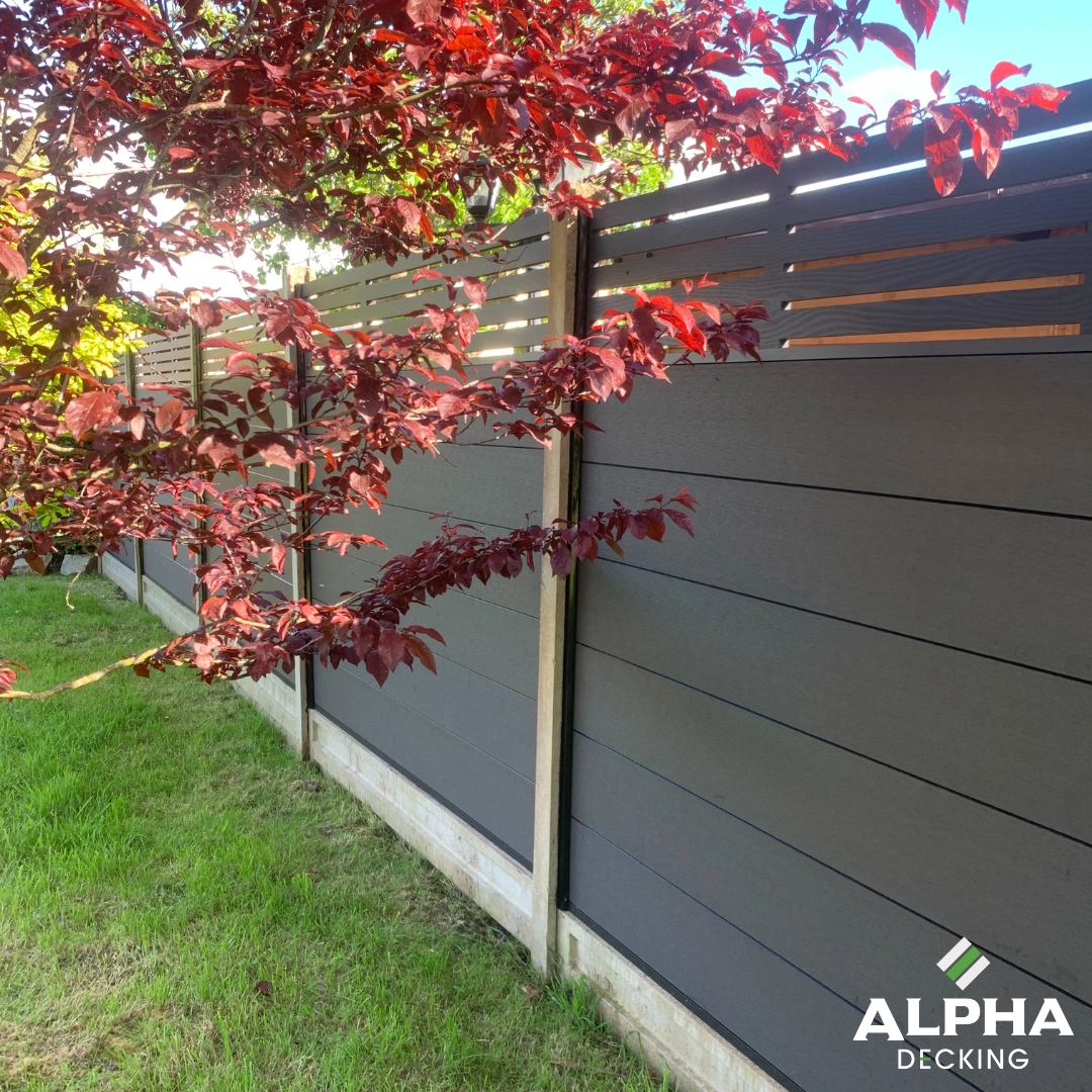 Grey Alpha Composite Decking