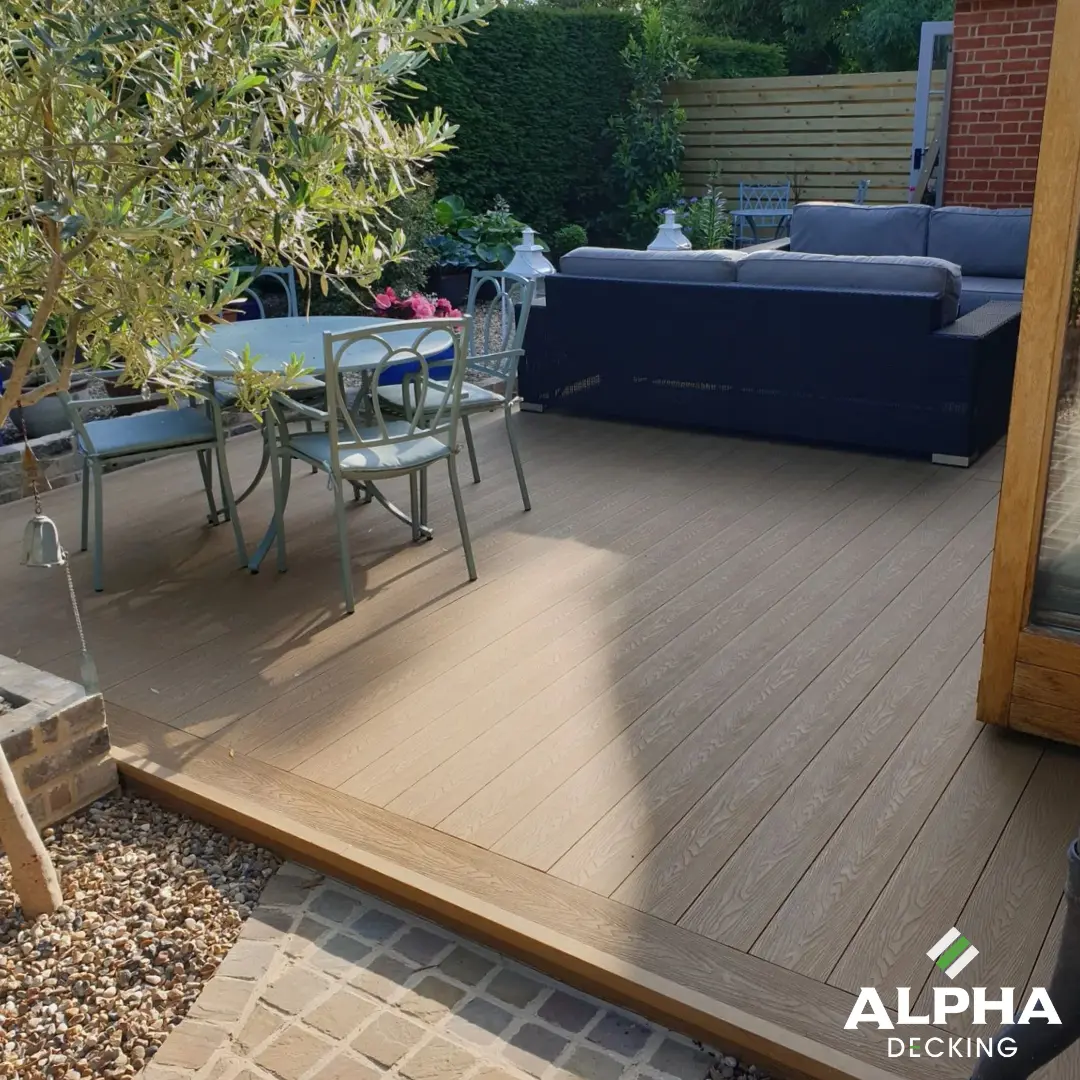 Grey Alpha Composite Decking