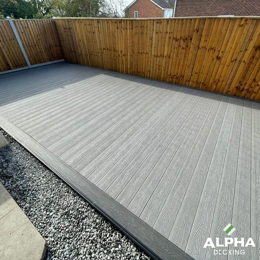 Grey Alpha Composite Decking
