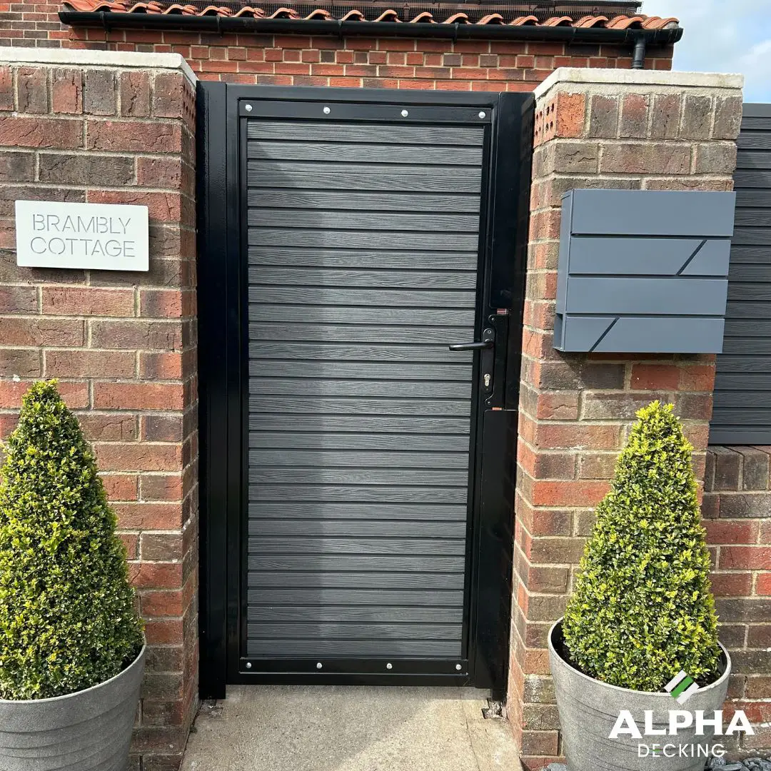 Grey Alpha Composite Decking