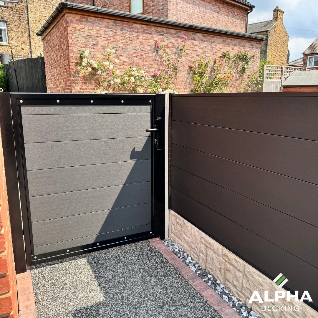 Grey Alpha Composite Decking