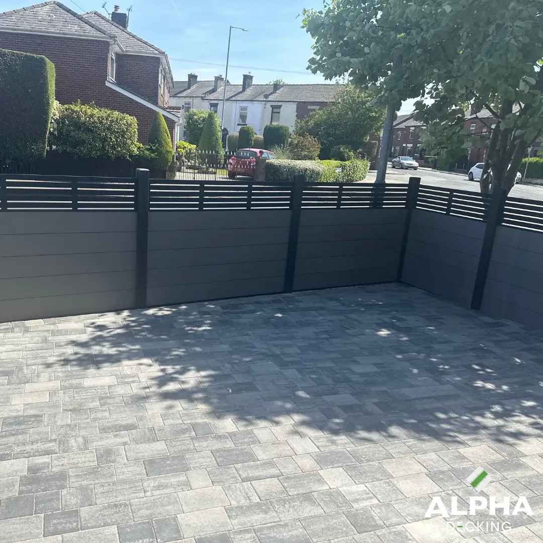 Grey Alpha Composite Decking