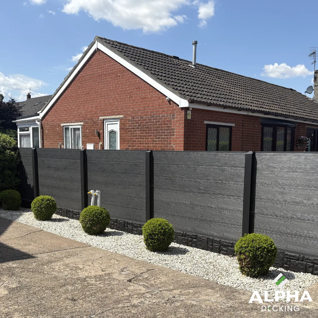 Grey Alpha Composite Decking