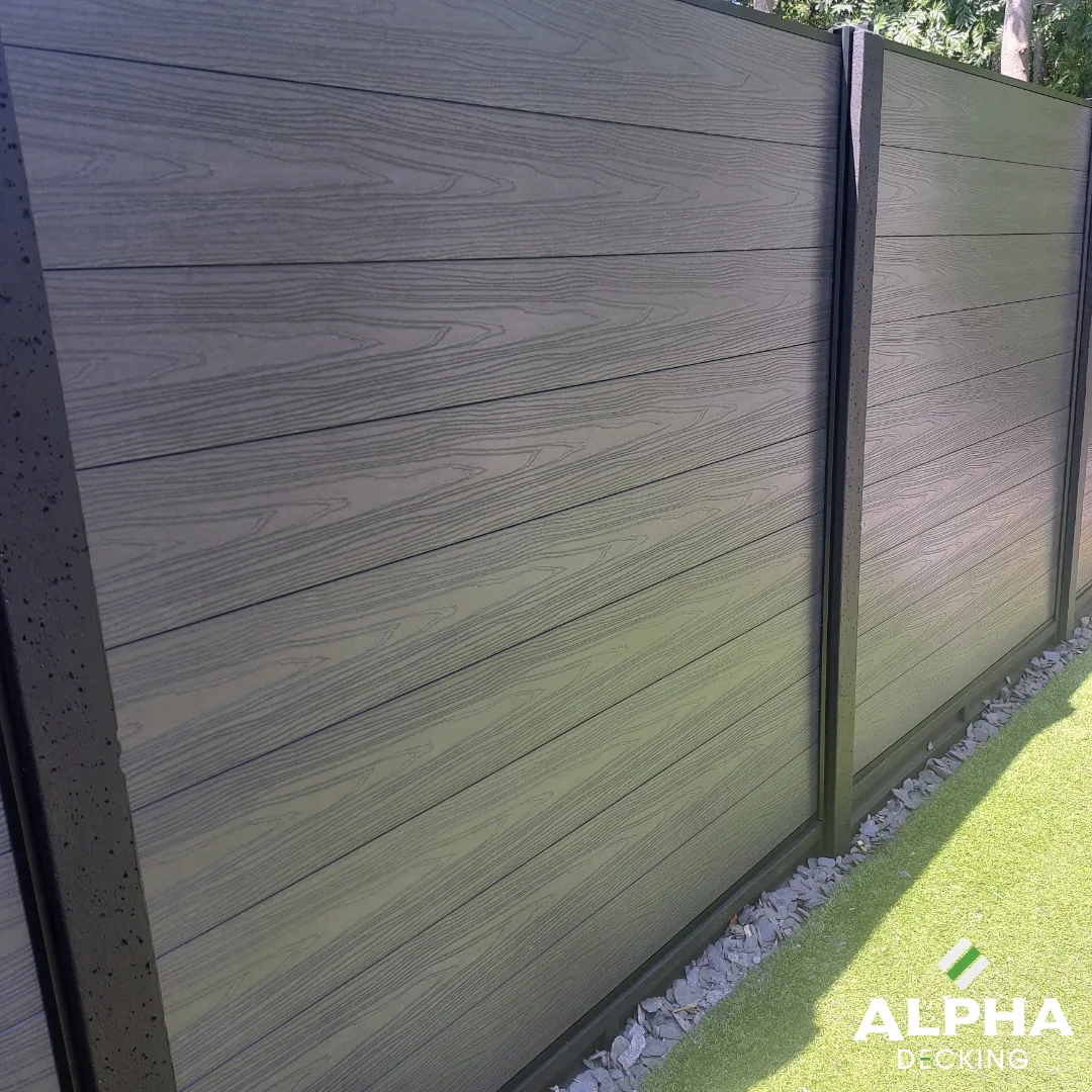 Grey Alpha Composite Decking