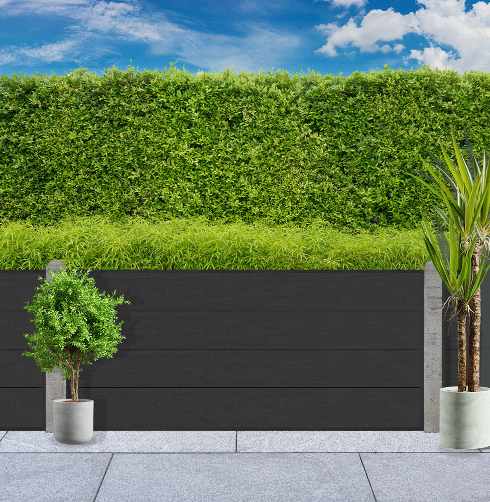 Composite Fence Panel Sets - Aspen Range | To Fit Concrete Posts