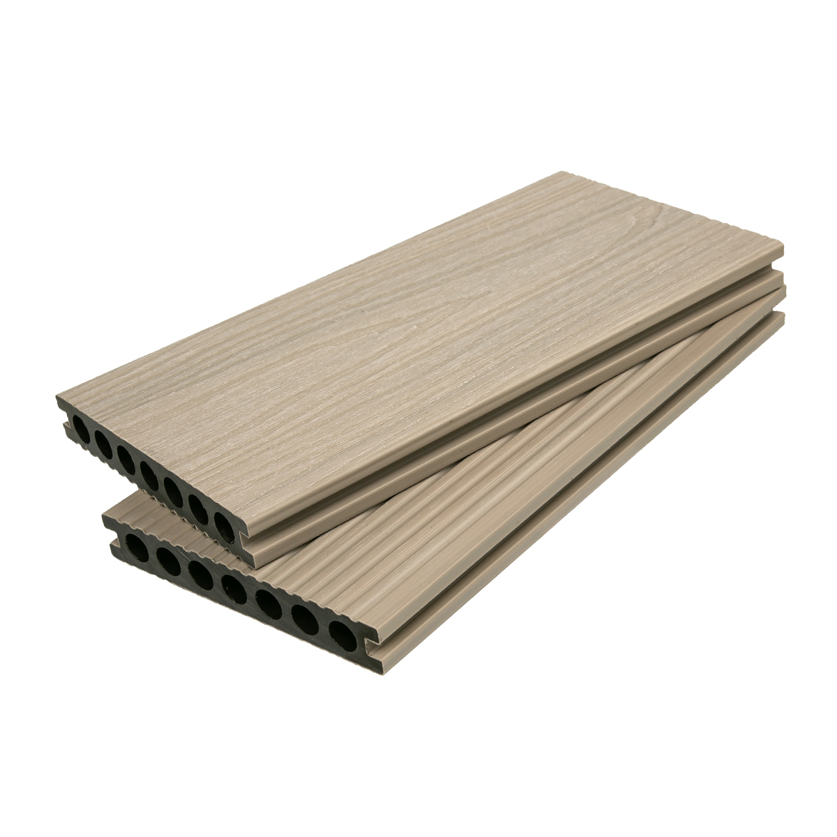 High quality 3.66m capped composite decking boards with Alphashield™ polymer wrap