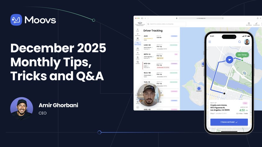 Check out the Moovs Webinars. 