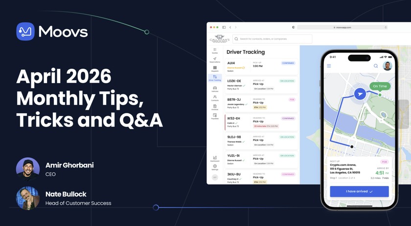 Check out the Moovs Webinars. 