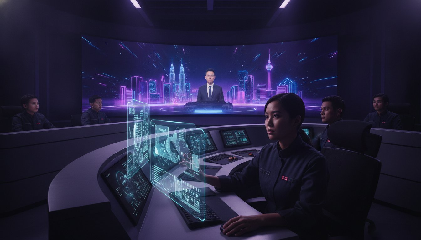 Master corporate virtual event production in Malaysia with our 2026 guide. Transform flat meetings into immersive experiences with AR, 3D graphics & ESG stor...