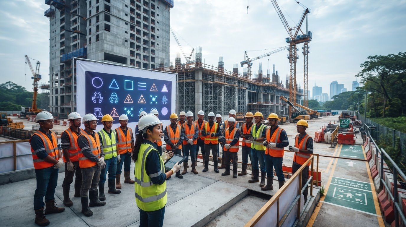 Learn the construction site safety induction video requirements in Malaysia for 2026. Use our comprehensive checklist to keep your job site fully compliant.