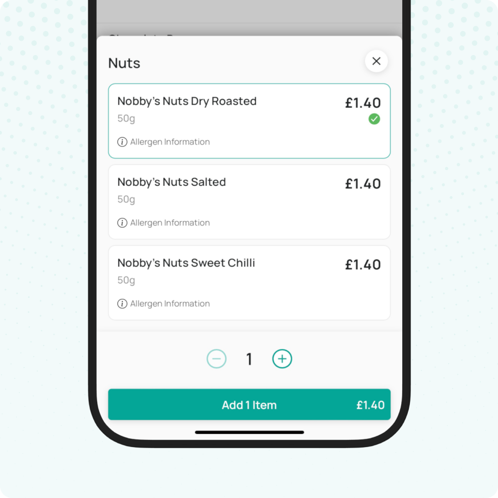 Cloudline menu management system