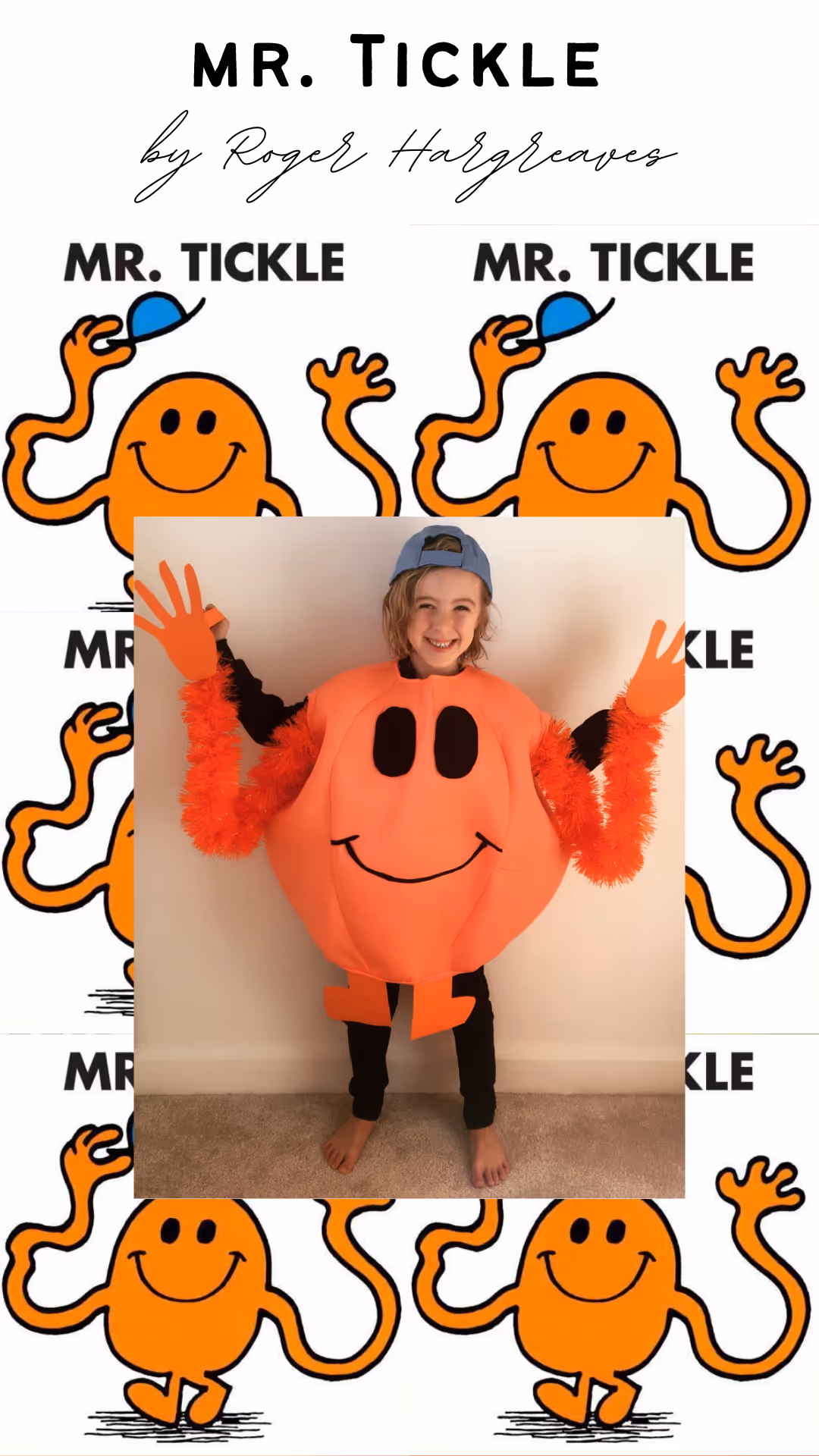 Mr Tickle Costume - World book Day -Mother Of Grom