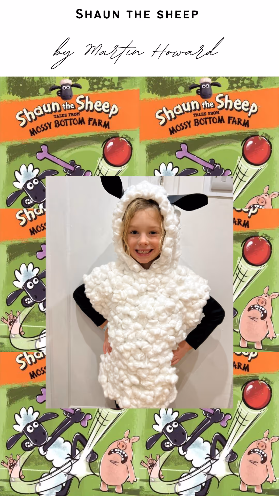 Shaun The Sheep Costume - Mother Of Grom - World Book Day