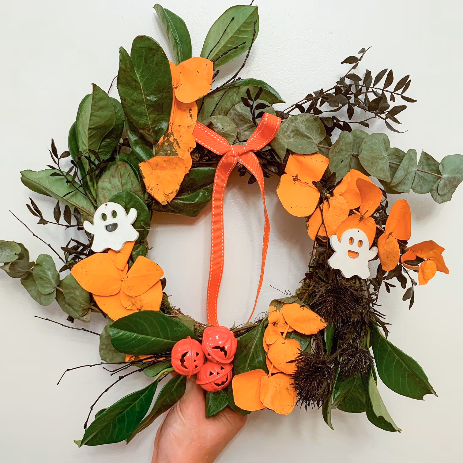 Homemade Halloween Wreath | Mother Of Grom