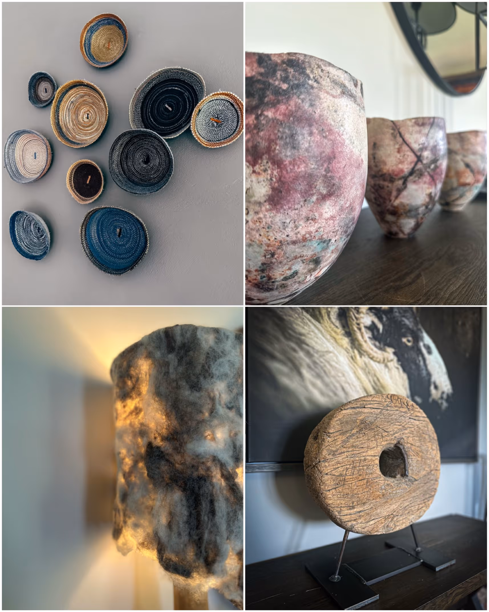 Interior of Old Hay Barn showcasing artisan industrial decor