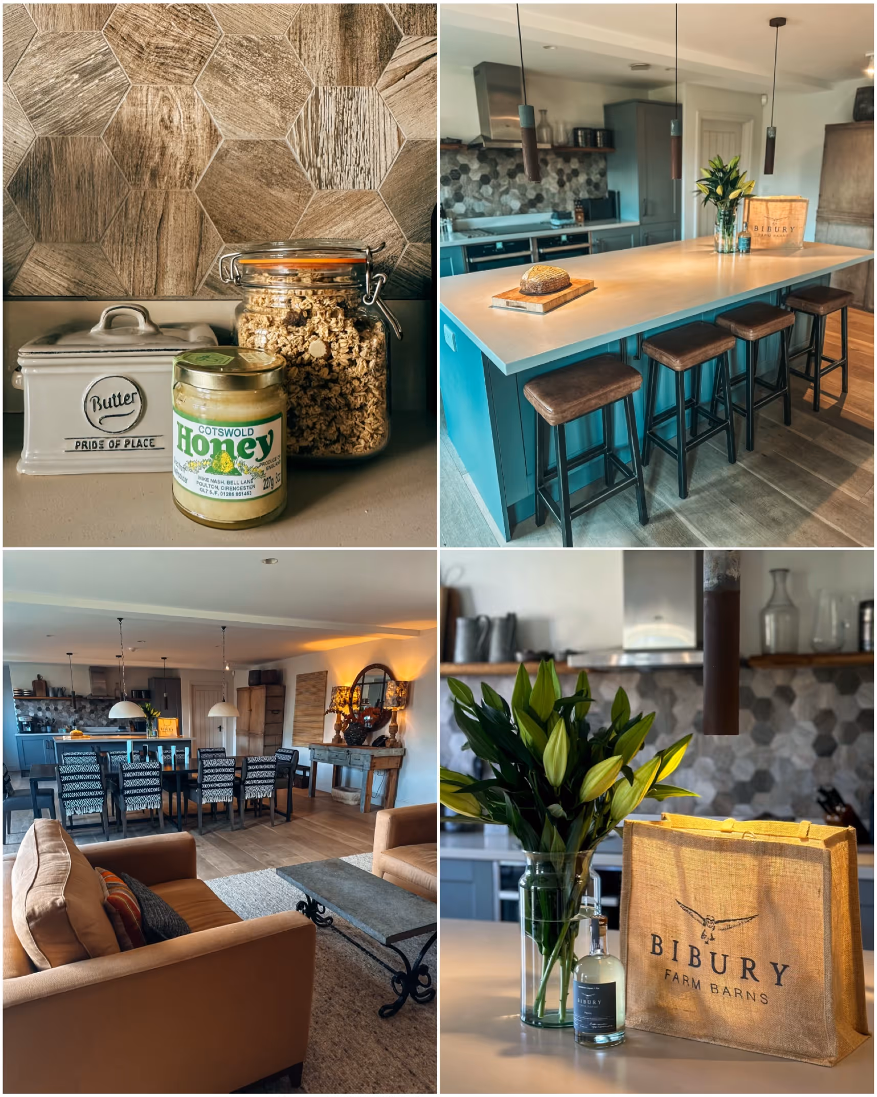 Vast kitchen and dining room in Old Hay Barn