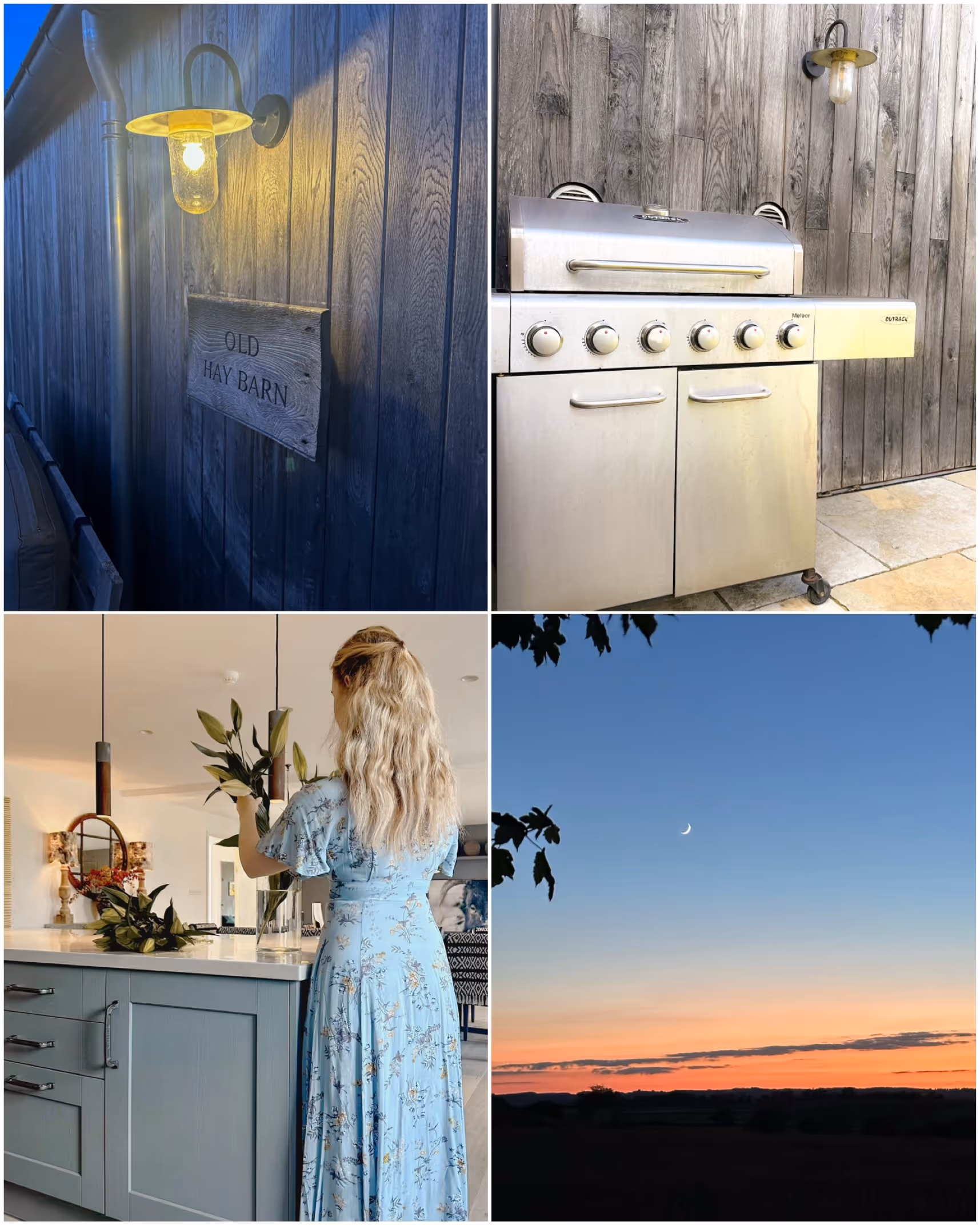 Barn life and views of Old Hay Barn from the surrounding fields