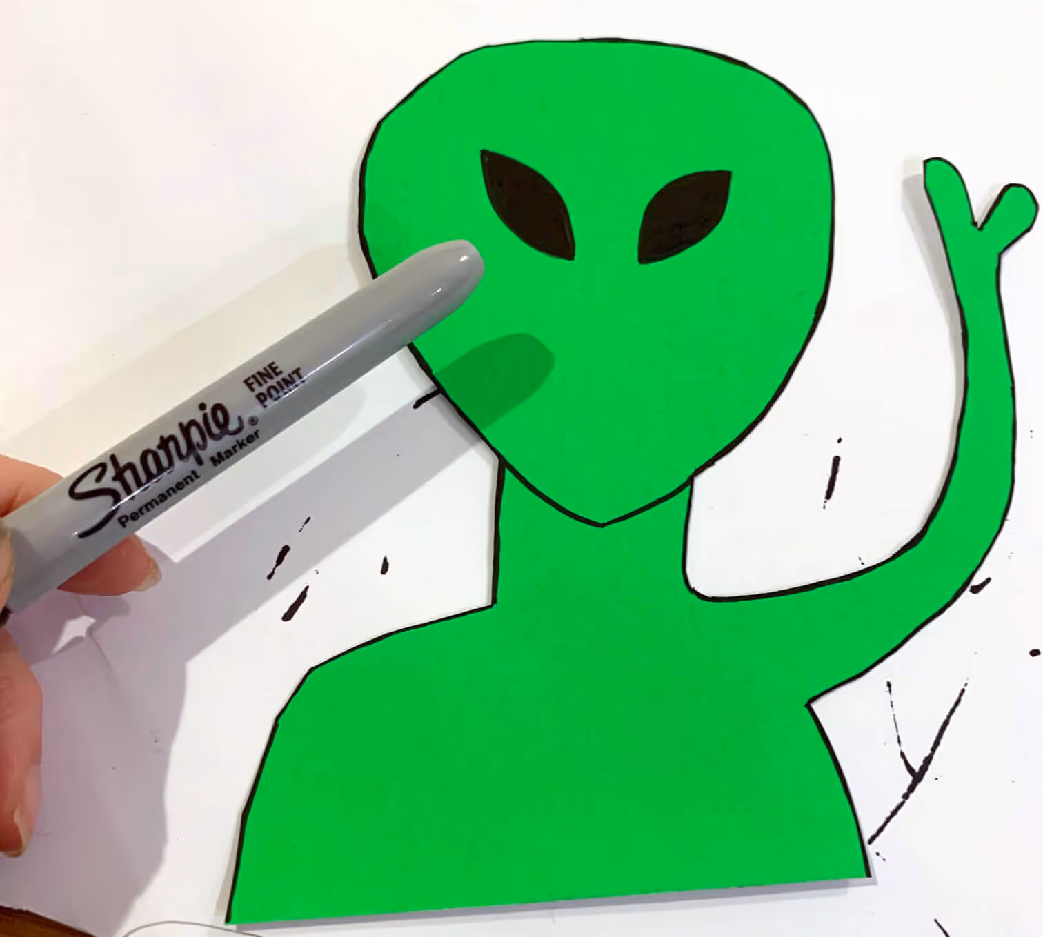 Mother of Grom - Alien Abduction Costume